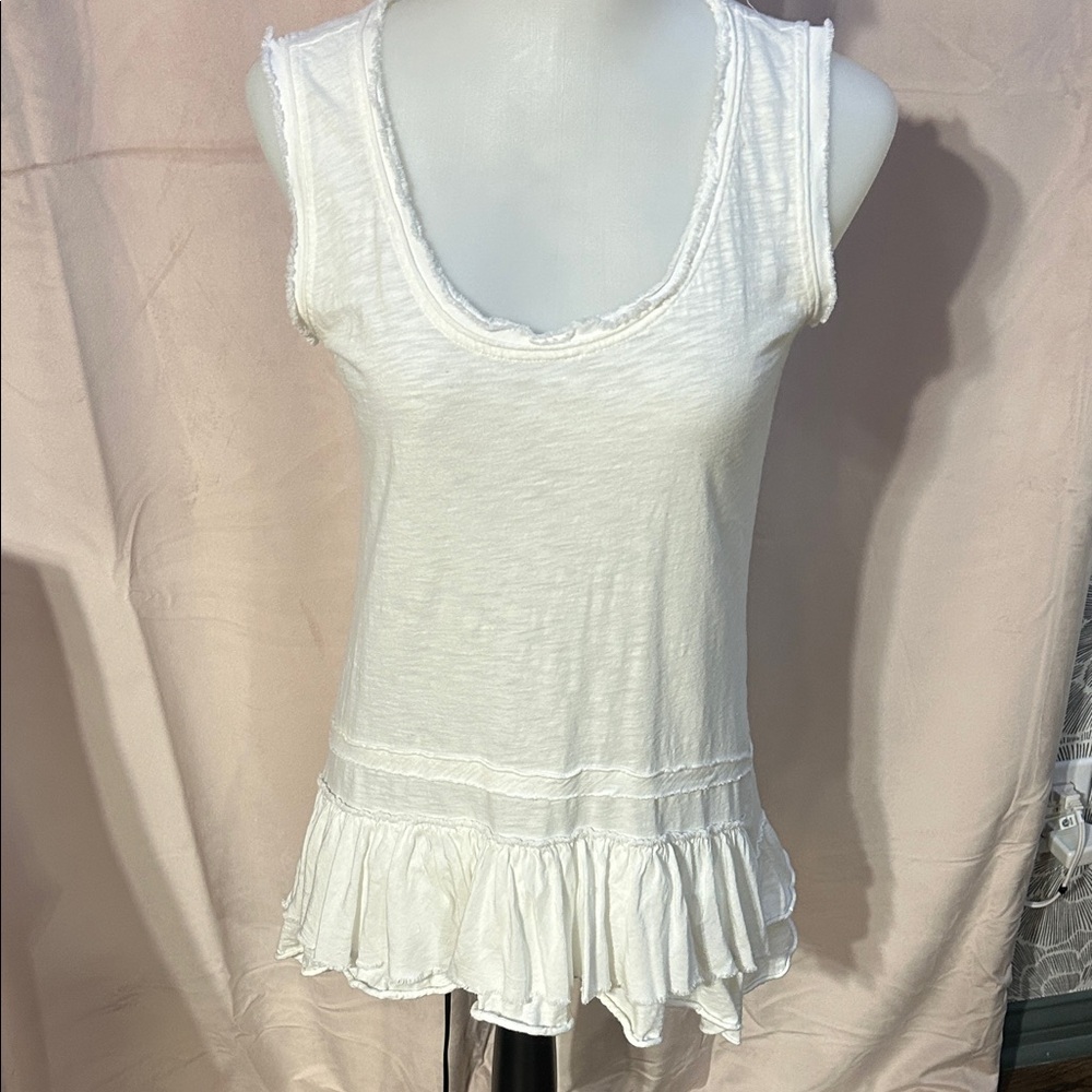 Small White Sundance Tank Top
